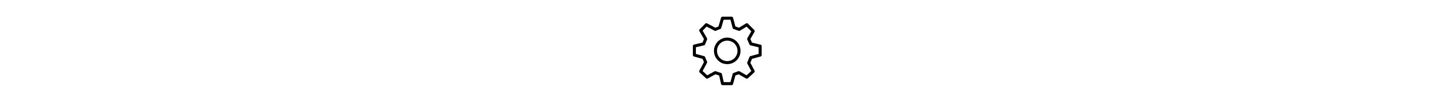 A gear icon
